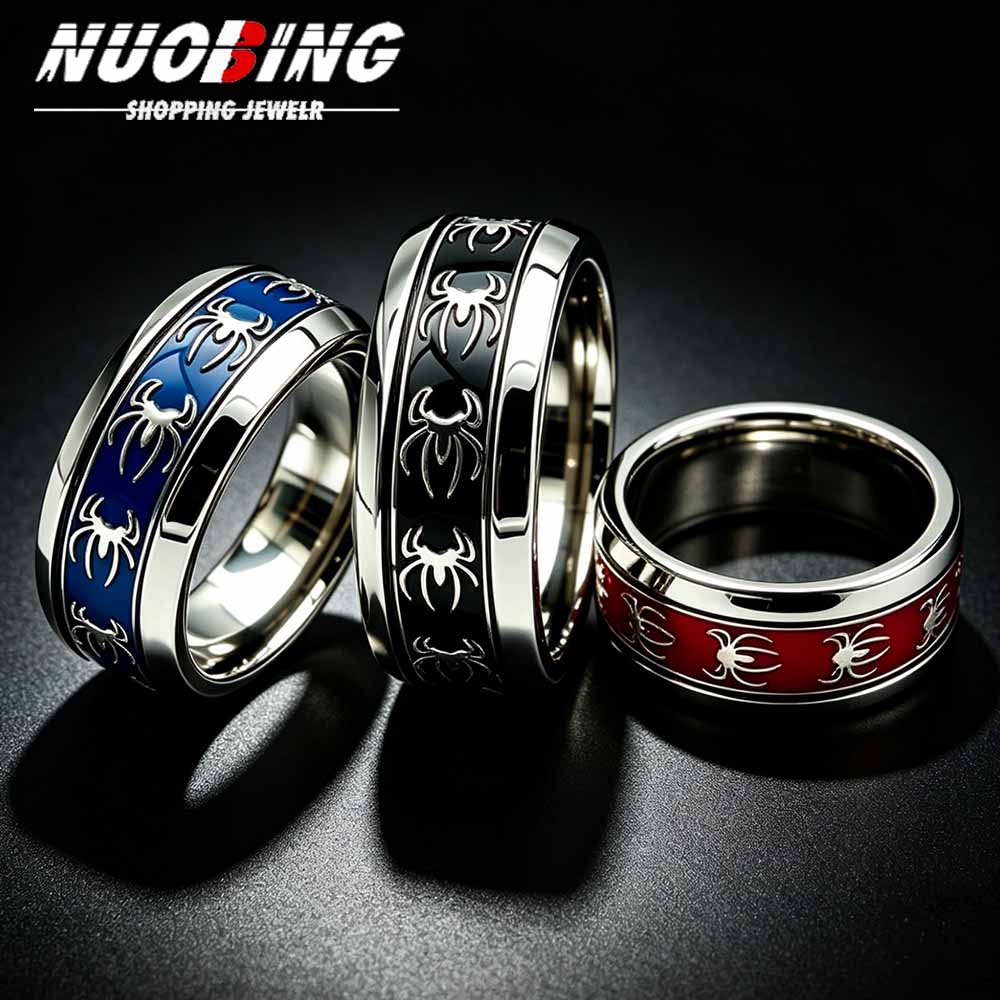 Vintage Fashion Rings For Women - Novo Anel Vintage Punk Aranha em