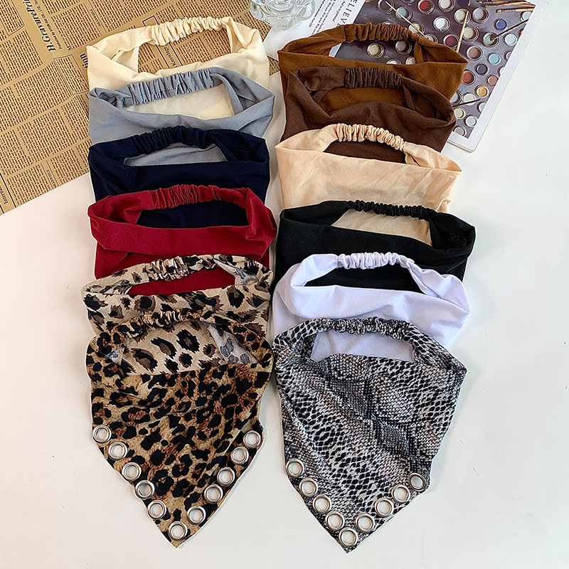 Vintage Fashion Rings For Women - Lenço de Cabeça Vintage Y2K com