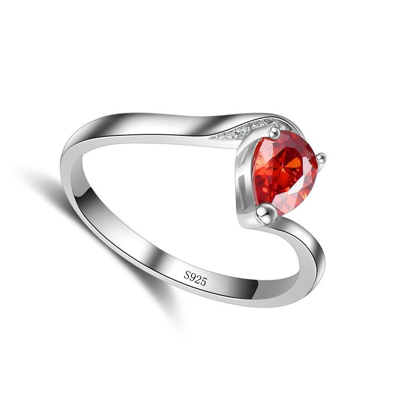 Vintage Fashion Rings For Women - 925 prata esterlina anel entusiasmo moda