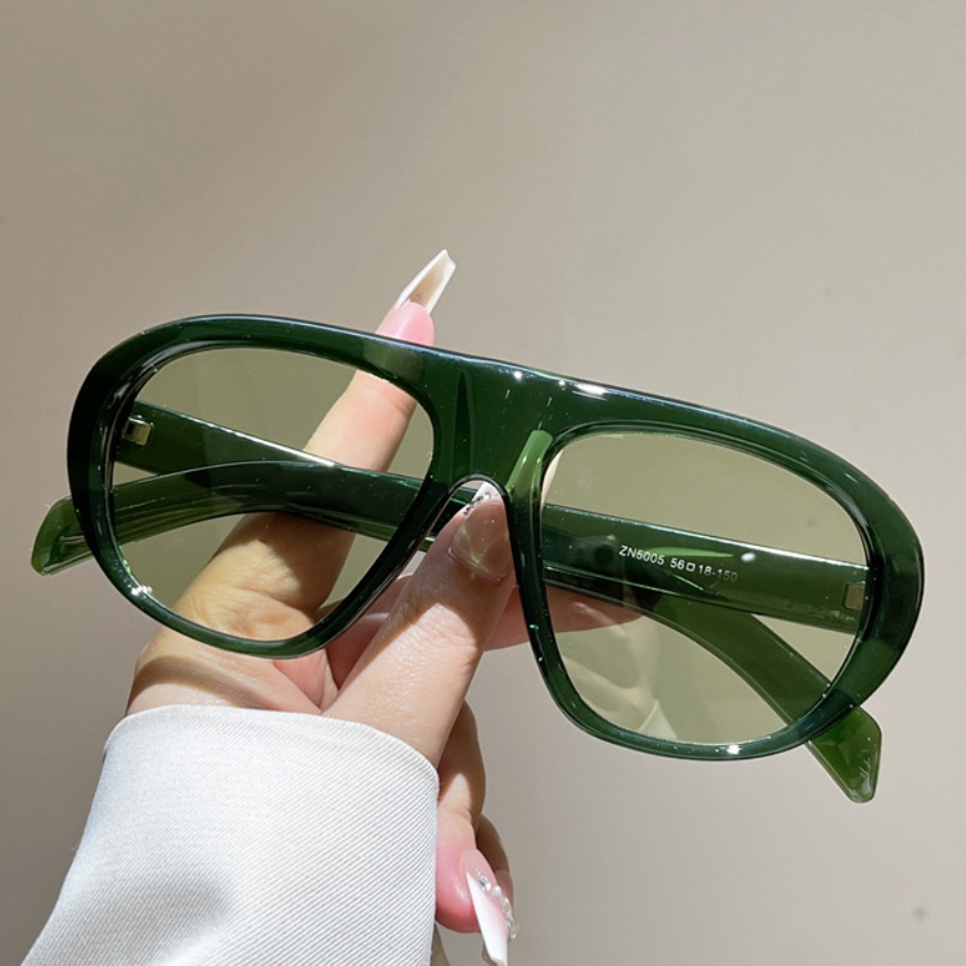 Vintage Fashion Luxury - Novos Óculos de Sol Oversized Estilo
