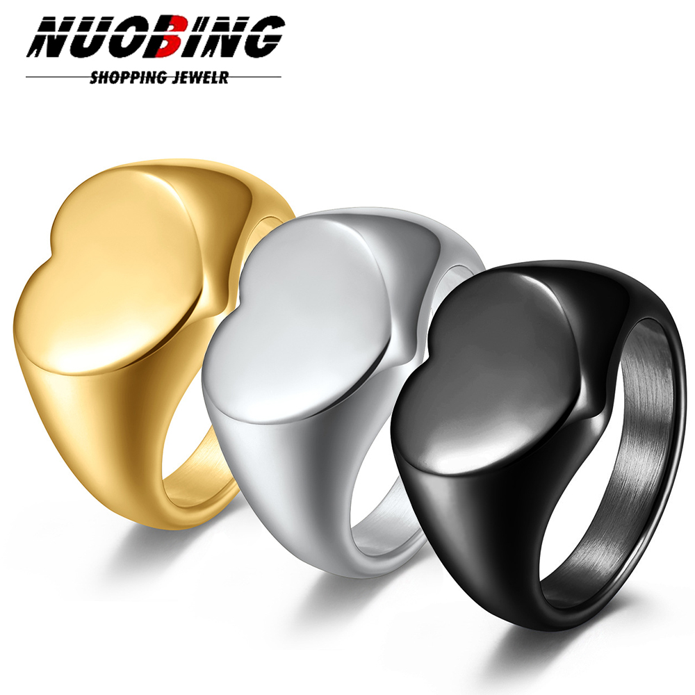 Vintage Fashion Rings For Women - Anel de sinete feminino personalizado, anéis