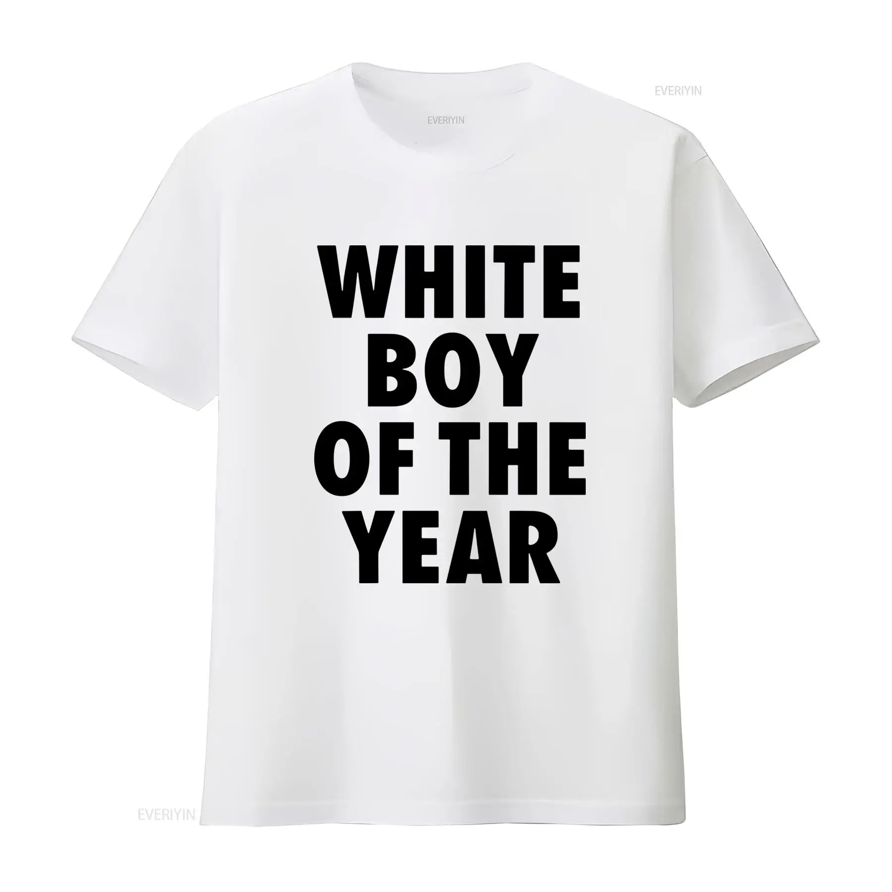 Camiseta Branca 'Menino do Ano - Vintage Fashion Gen Z avaliação e preço