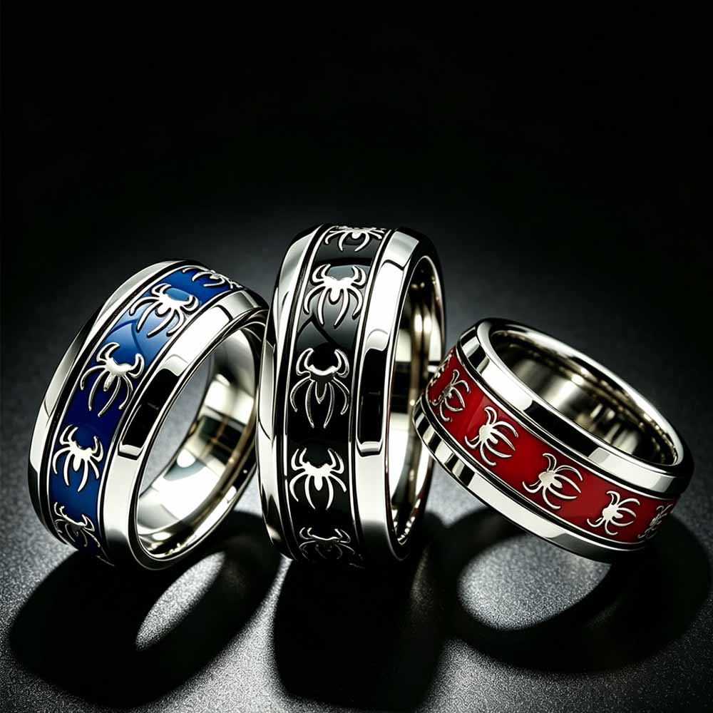 Novo Anel Vintage Punk Aranha  - Vintage Fashion Rings For Women avaliação e preço