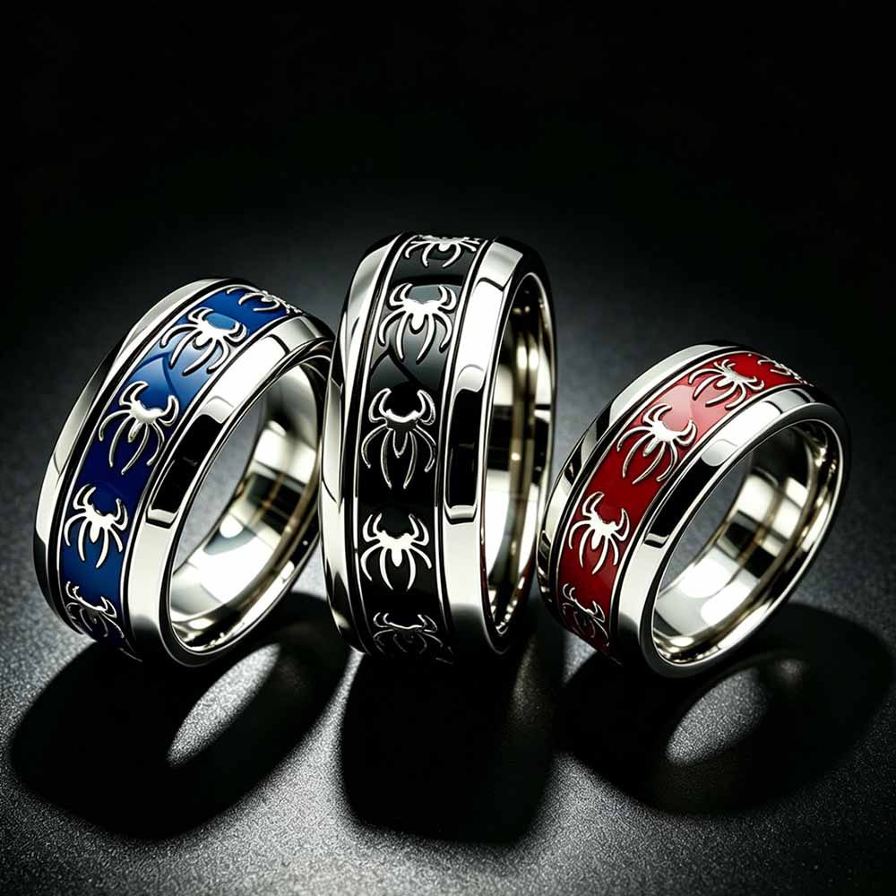 Novo Anel Vintage Punk Aranha  - Vintage Fashion Rings For Women avaliação e preço