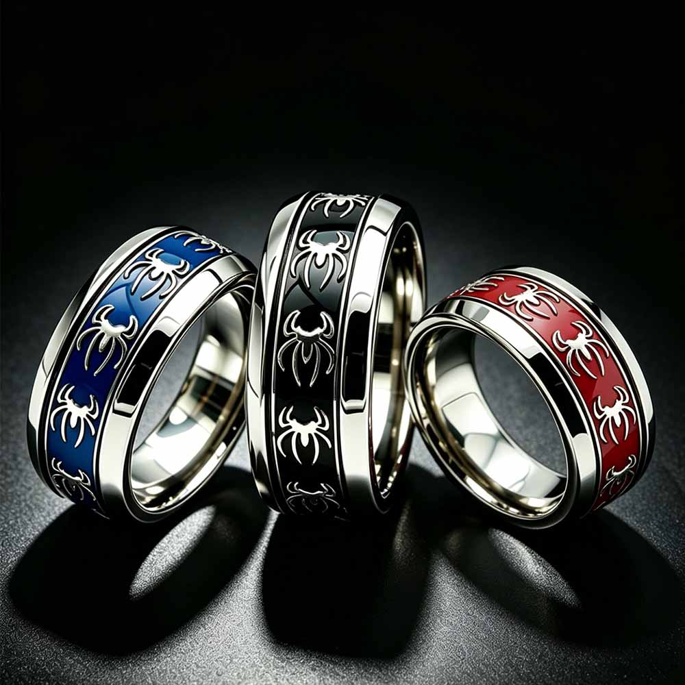 Novo Anel Vintage Punk Aranha  - Vintage Fashion Rings For Women avaliação e preço