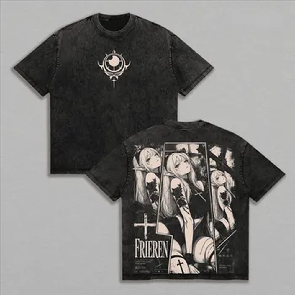Camiseta Fashion Y2k Frieren c - Vintage Fashion Paris avaliação e preço