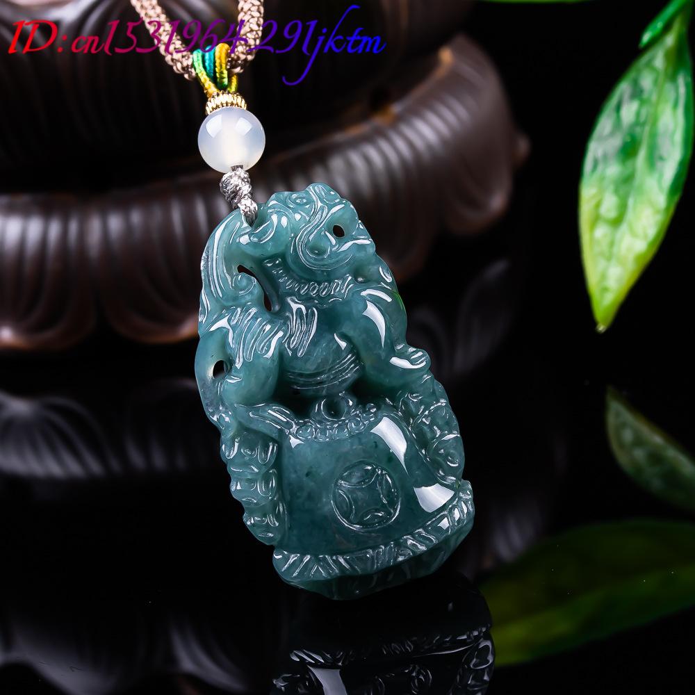 Pingente Pixiu de Jadeíta Birm - Vintage Fashion Women avaliação e preço