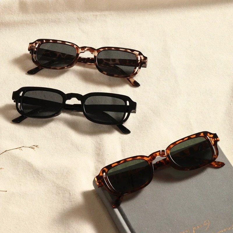 Óculos de Sol Retangulares Lux - Vintage Fashion Luxury avaliação e preço