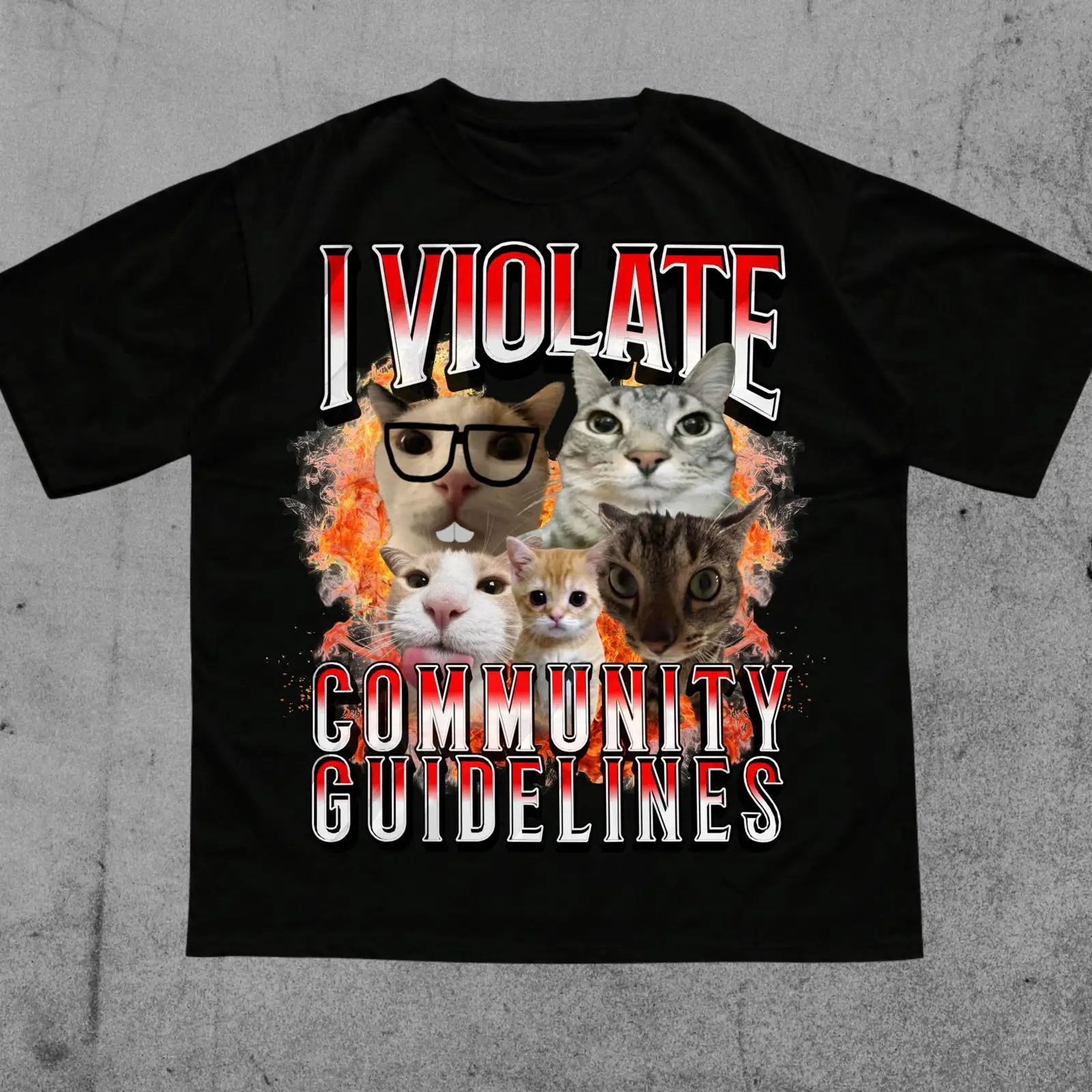 Camiseta Meme Gato Amaldiçoado - Vintage Fashion Gen Z avaliação e preço