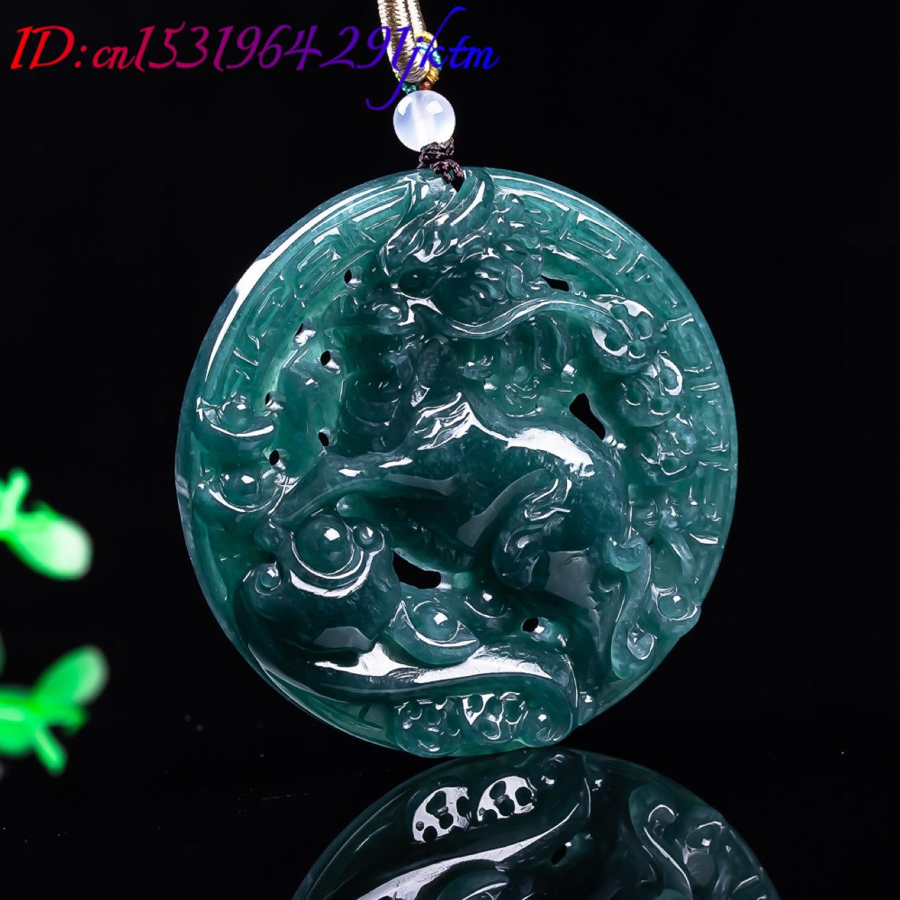 Pingente de Dragão em Jadeite  - Vintage Fashion Luxury avaliação e preço