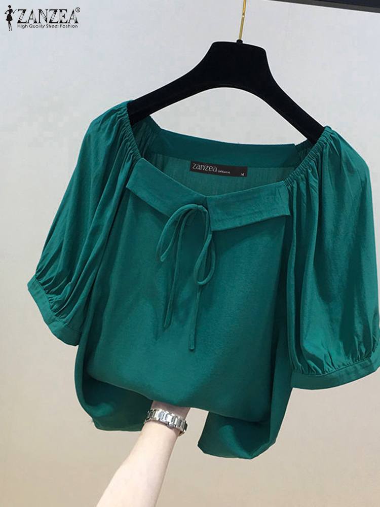 Zanzea estilo coreano blusa só - Vintage Fashion Style Female avaliação e preço