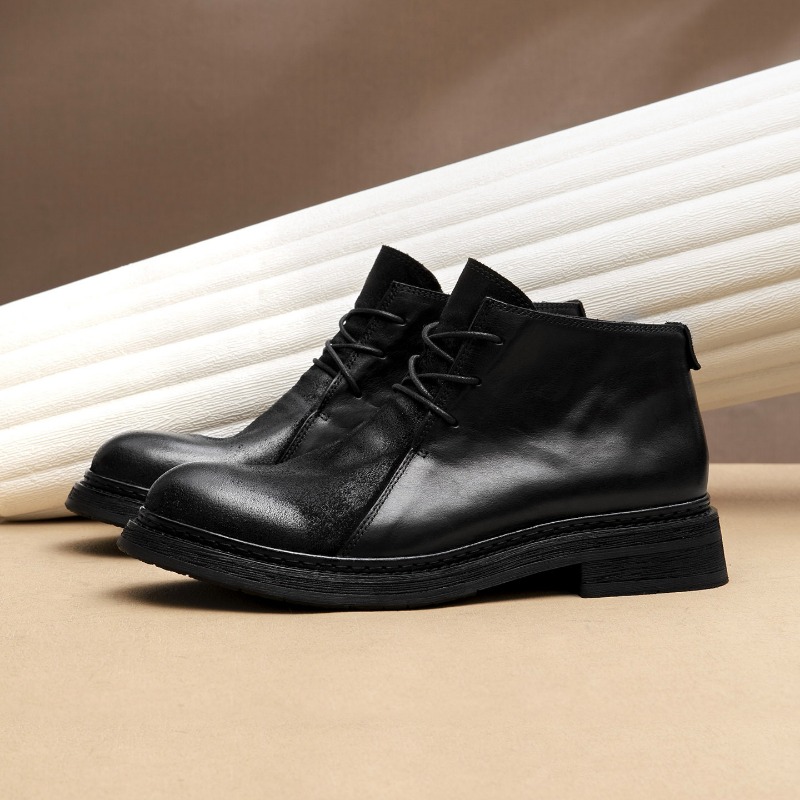 Botas Masculinas Vintage de Co - Vintage Fashion Luxury avaliação e preço