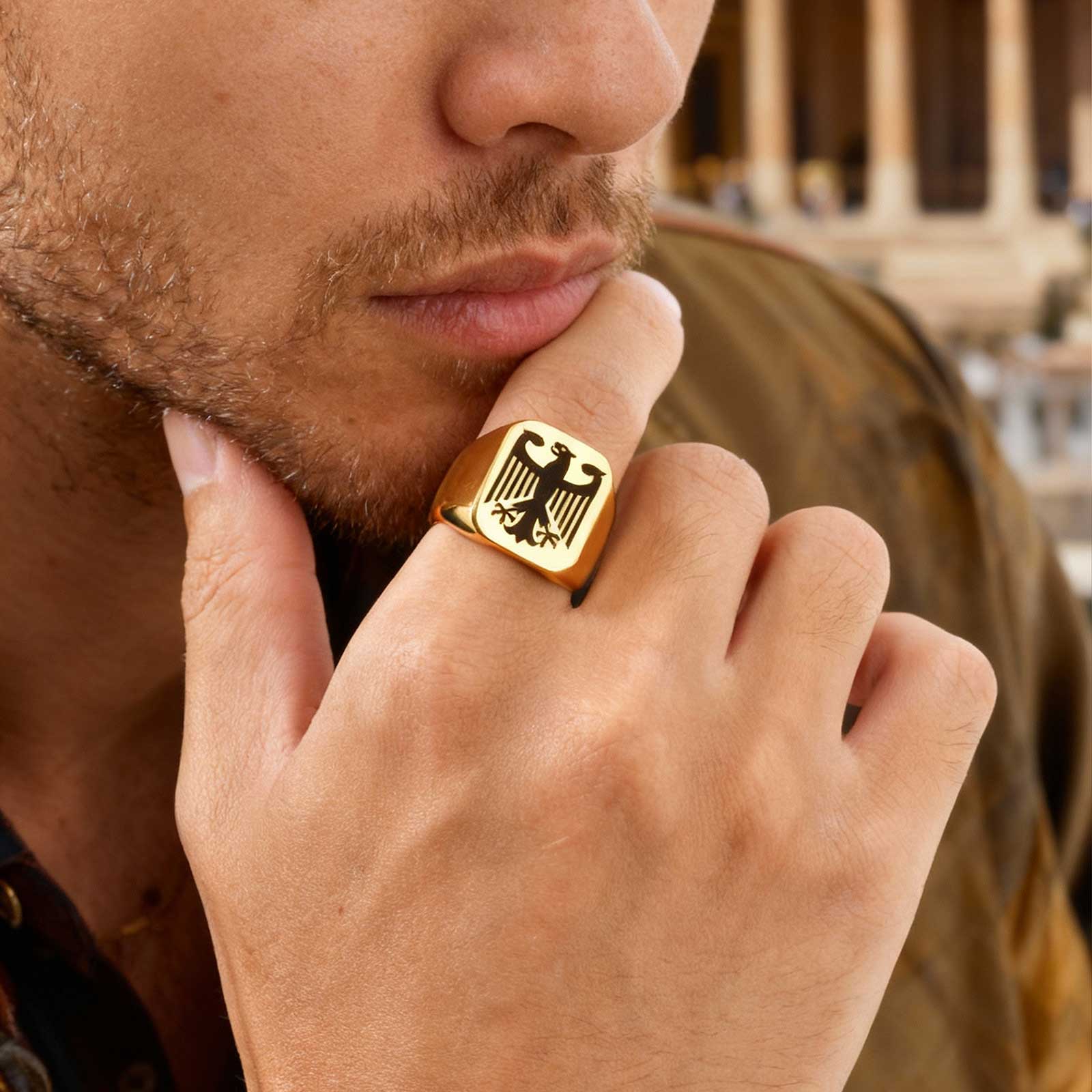 Anel Personalizado de Águia Vo - Vintage Fashion Rings For Women avaliação e preço