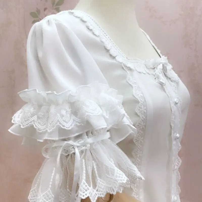 Blusas Vintage Estilo Y2K Loli - Vintage Fashion Style Female avaliação e preço