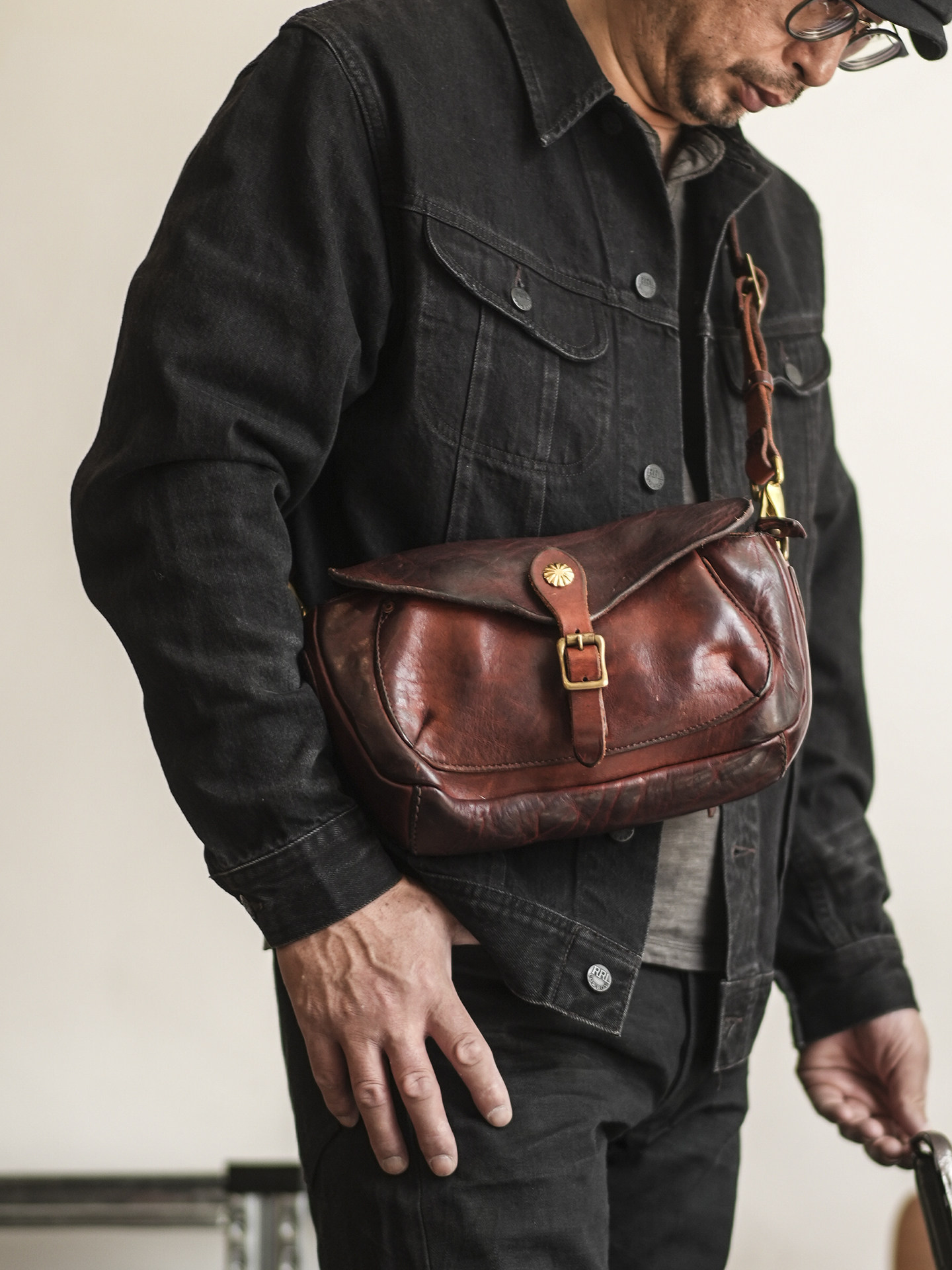 PNDME bolsa mensageiro masculi - Vintage Fashion Paris avaliação e preço