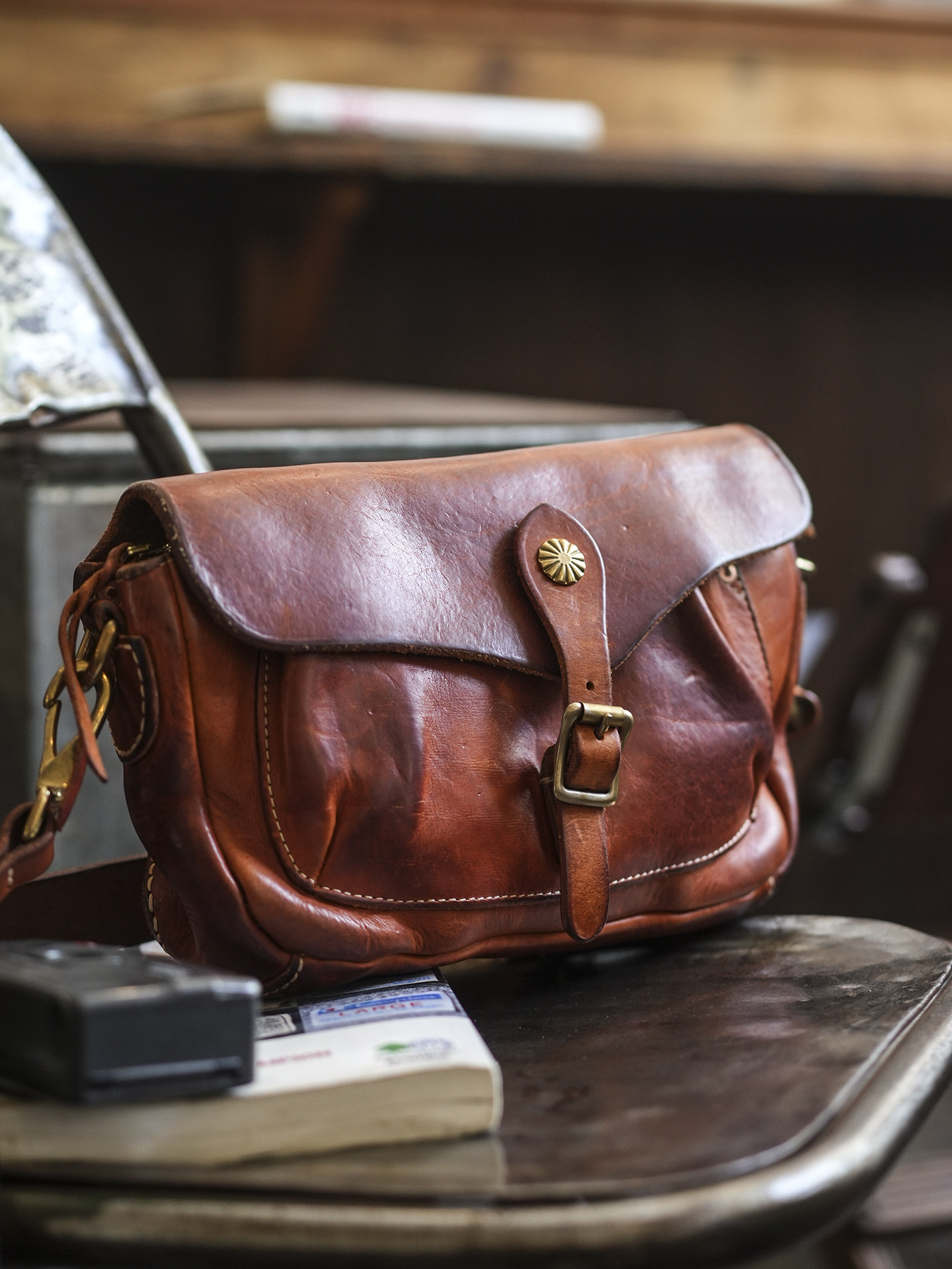 PNDME bolsa mensageiro masculi - Vintage Fashion Paris avaliação e preço