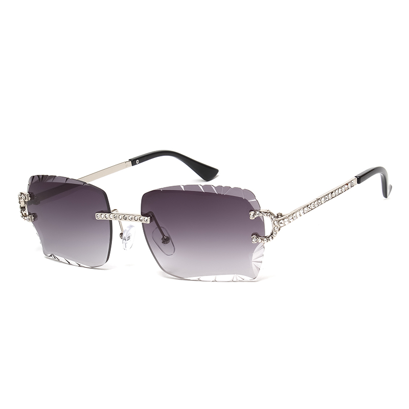 Óculos de Sol Quadrados Sem Ar - Vintage Fashion Luxury avaliação e preço