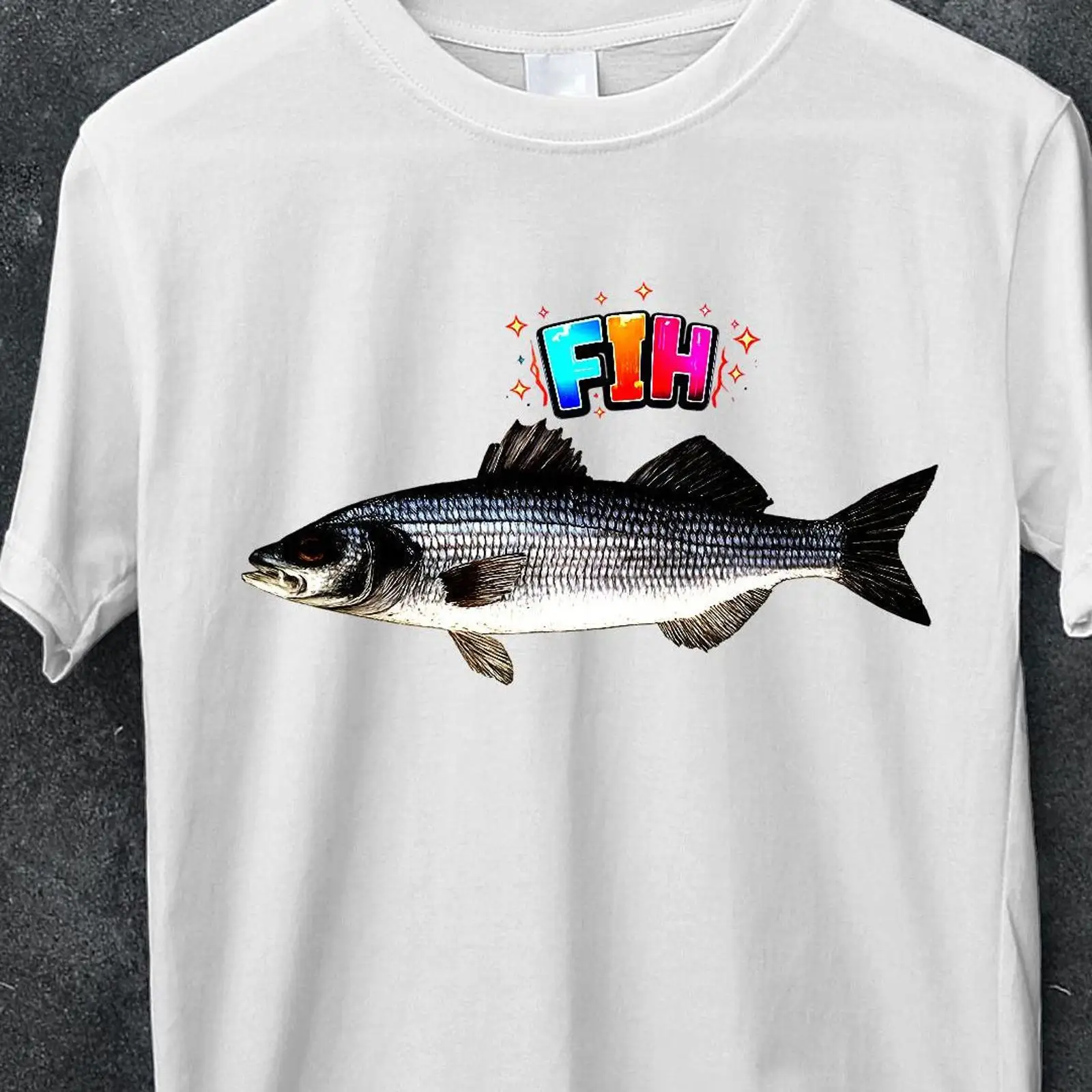 Camiseta Fih Fish Meme Engraça - Vintage Fashion Gen Z avaliação e preço