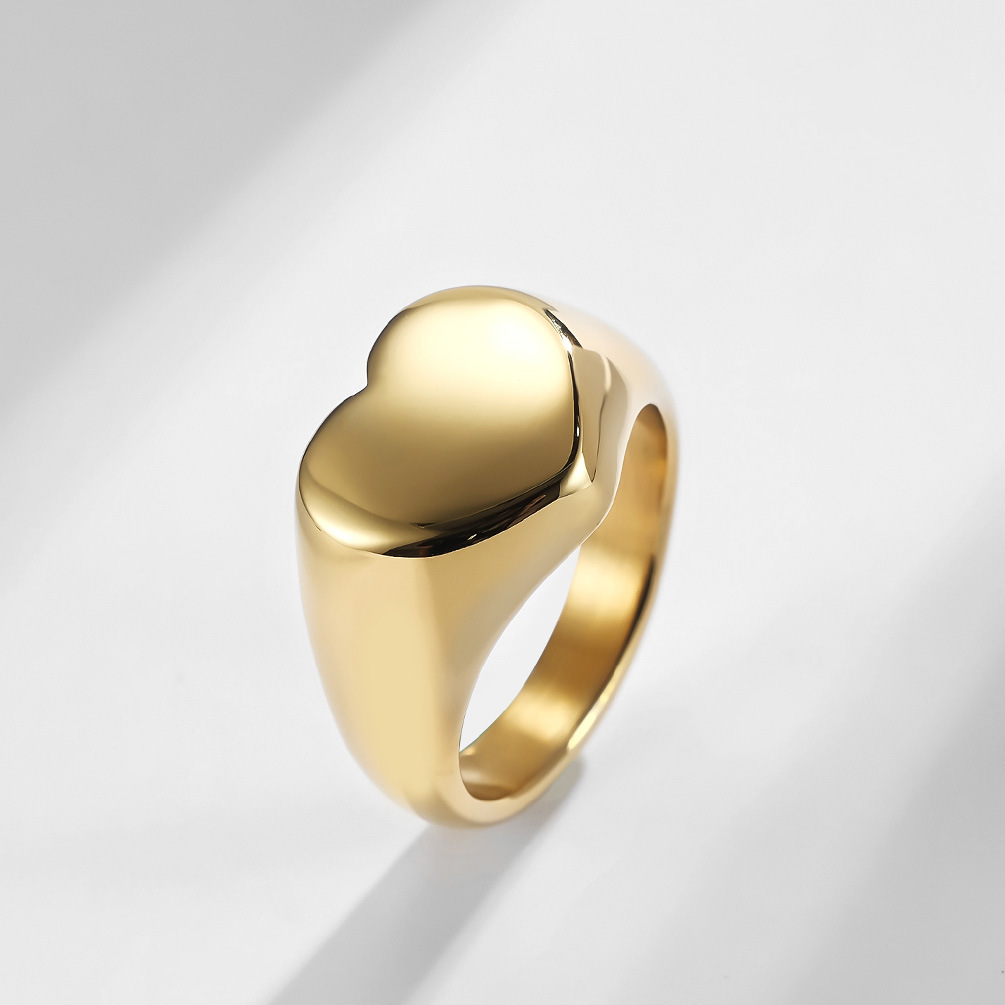 Anel de sinete feminino person - Vintage Fashion Rings For Women avaliação e preço