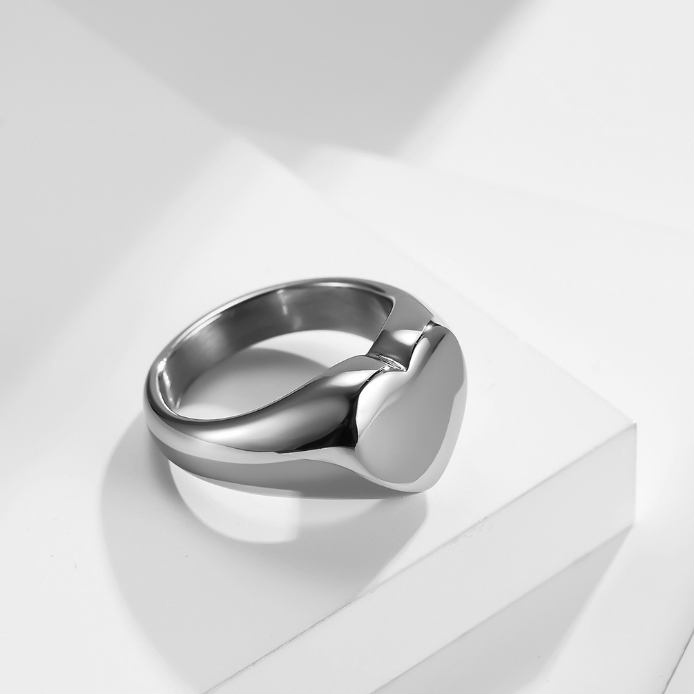 Anel de sinete feminino person - Vintage Fashion Rings For Women avaliação e preço