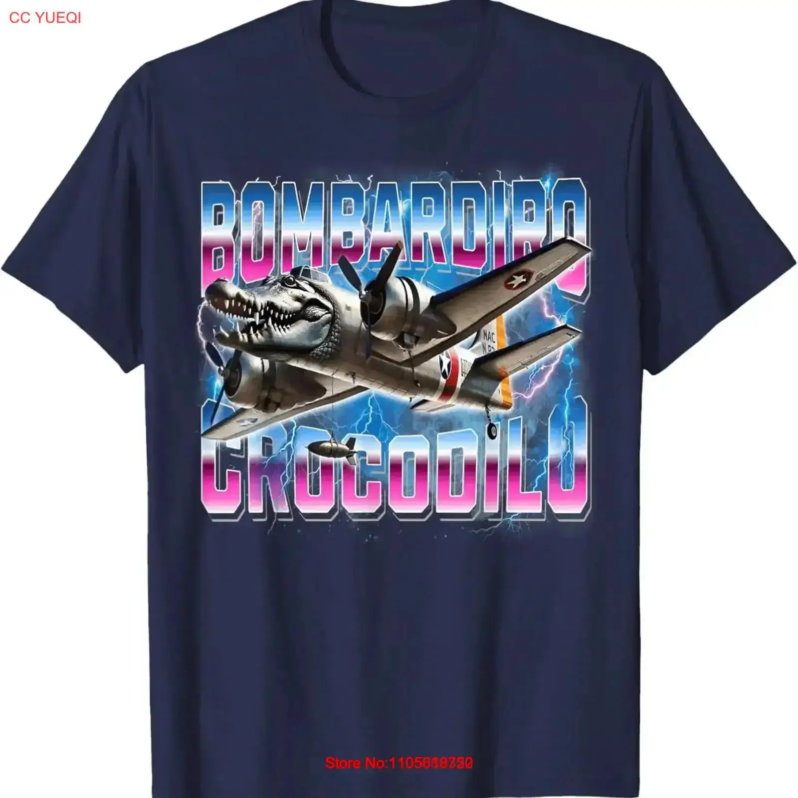Camiseta Bombardiro Crocodilo  - Vintage Fashion Gen Z avaliação e preço
